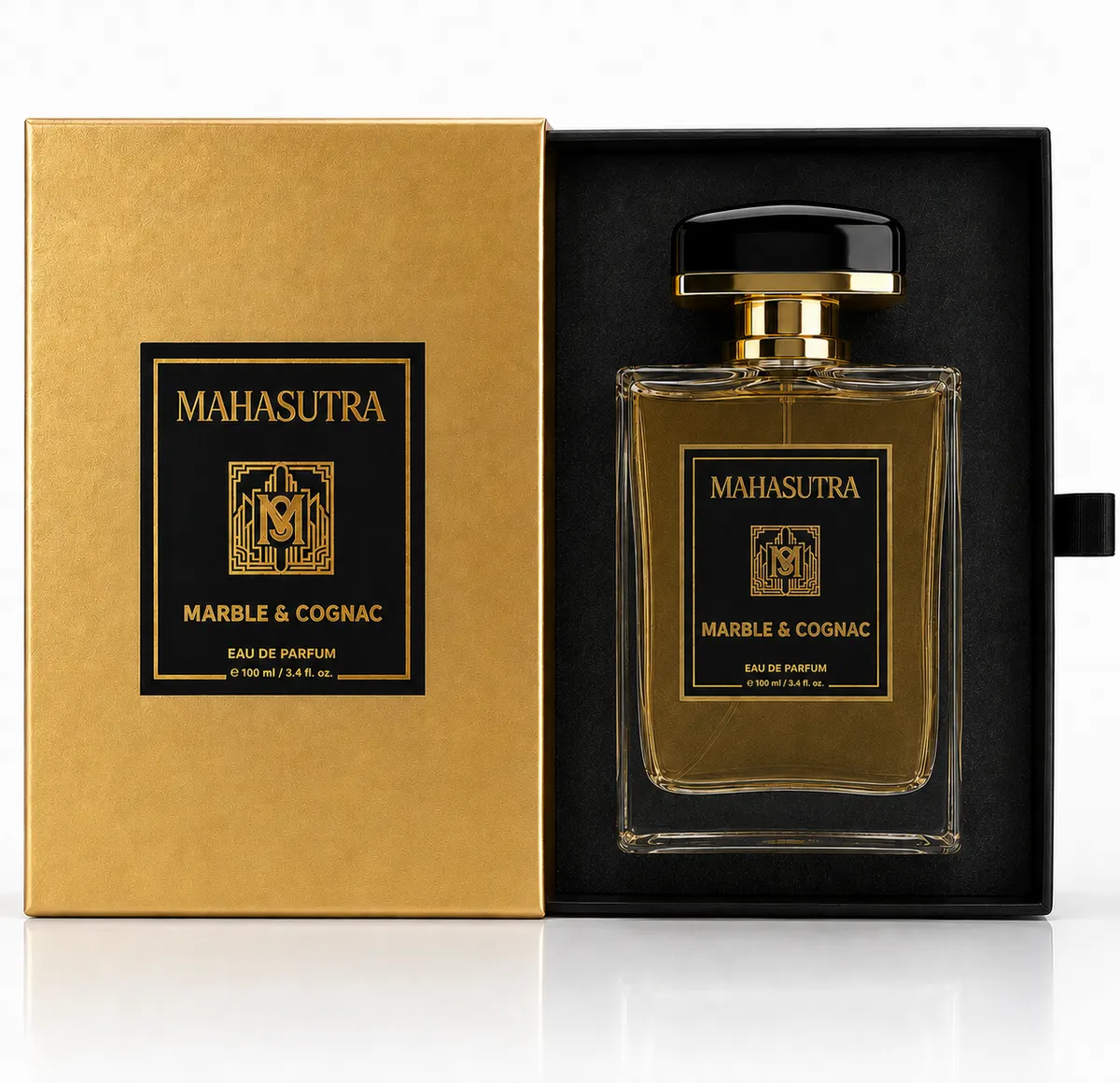 Marble & Cognac Eau de Parfum 100ml perfume by Mahasutra, view 4