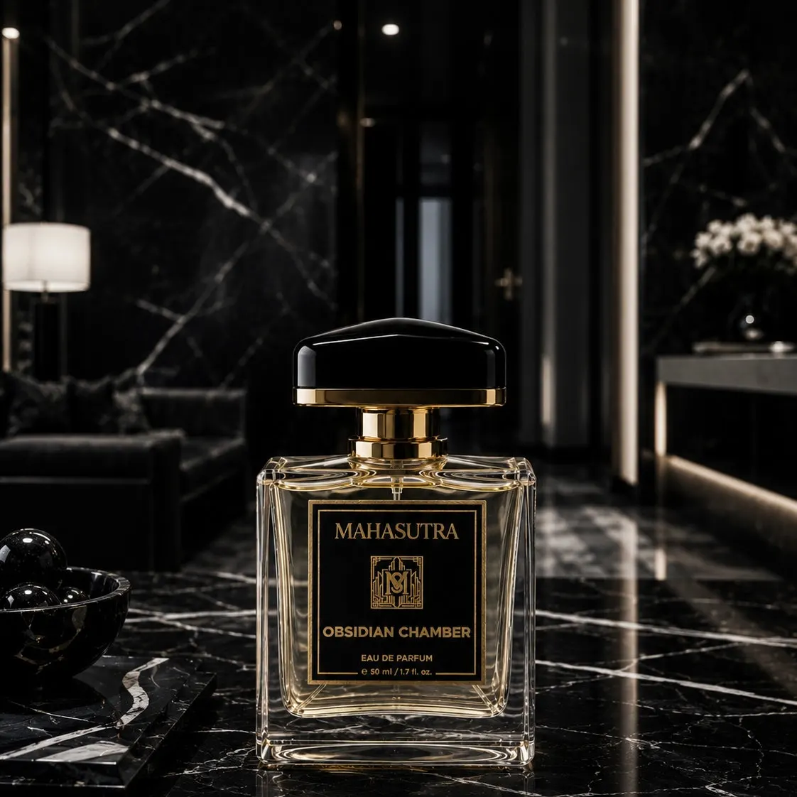 Obsidian Chamber Eau de Parfum 50ml perfume by Mahasutra, view 3