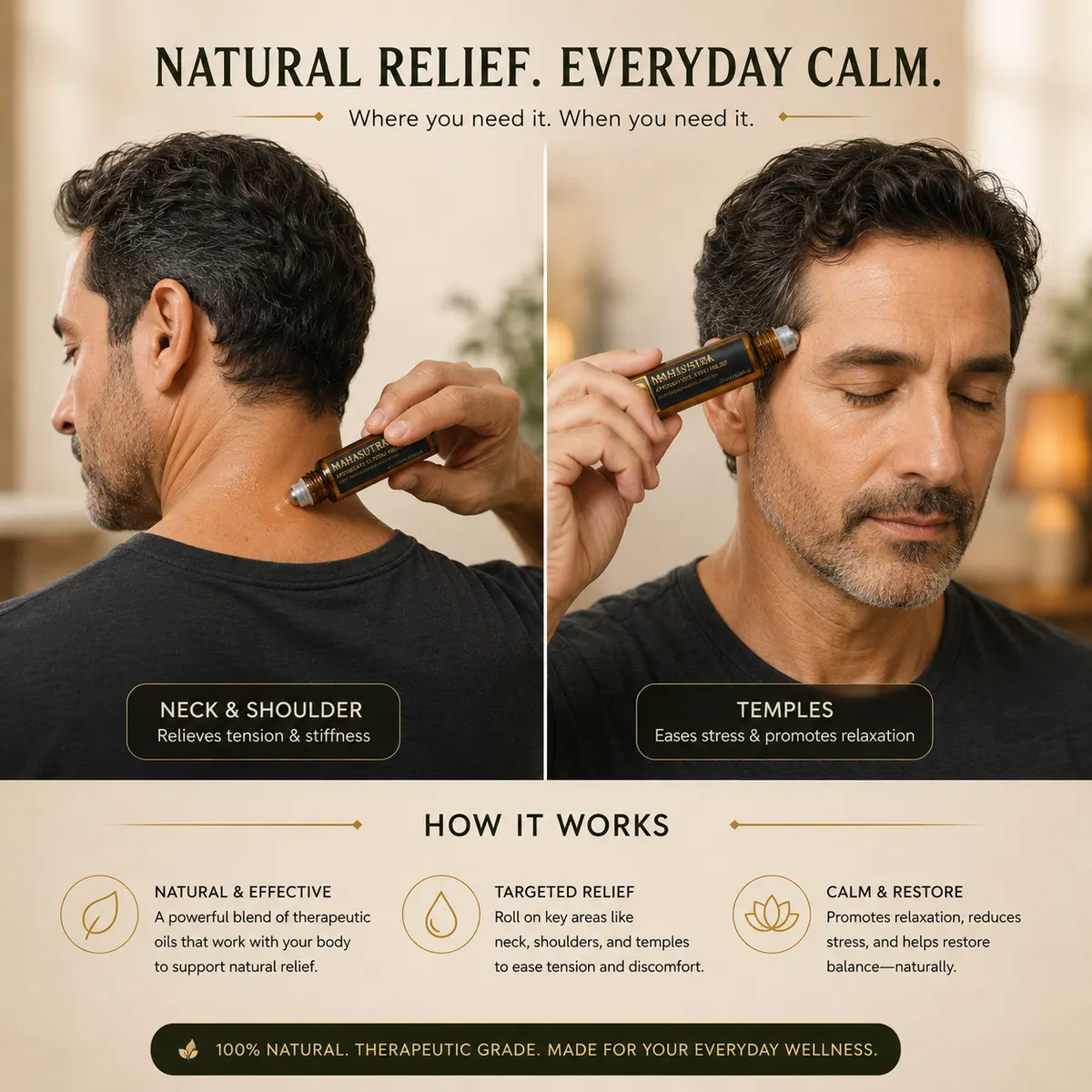 Total Relief Oil 10ml roll-on by Mahasutra, view 8