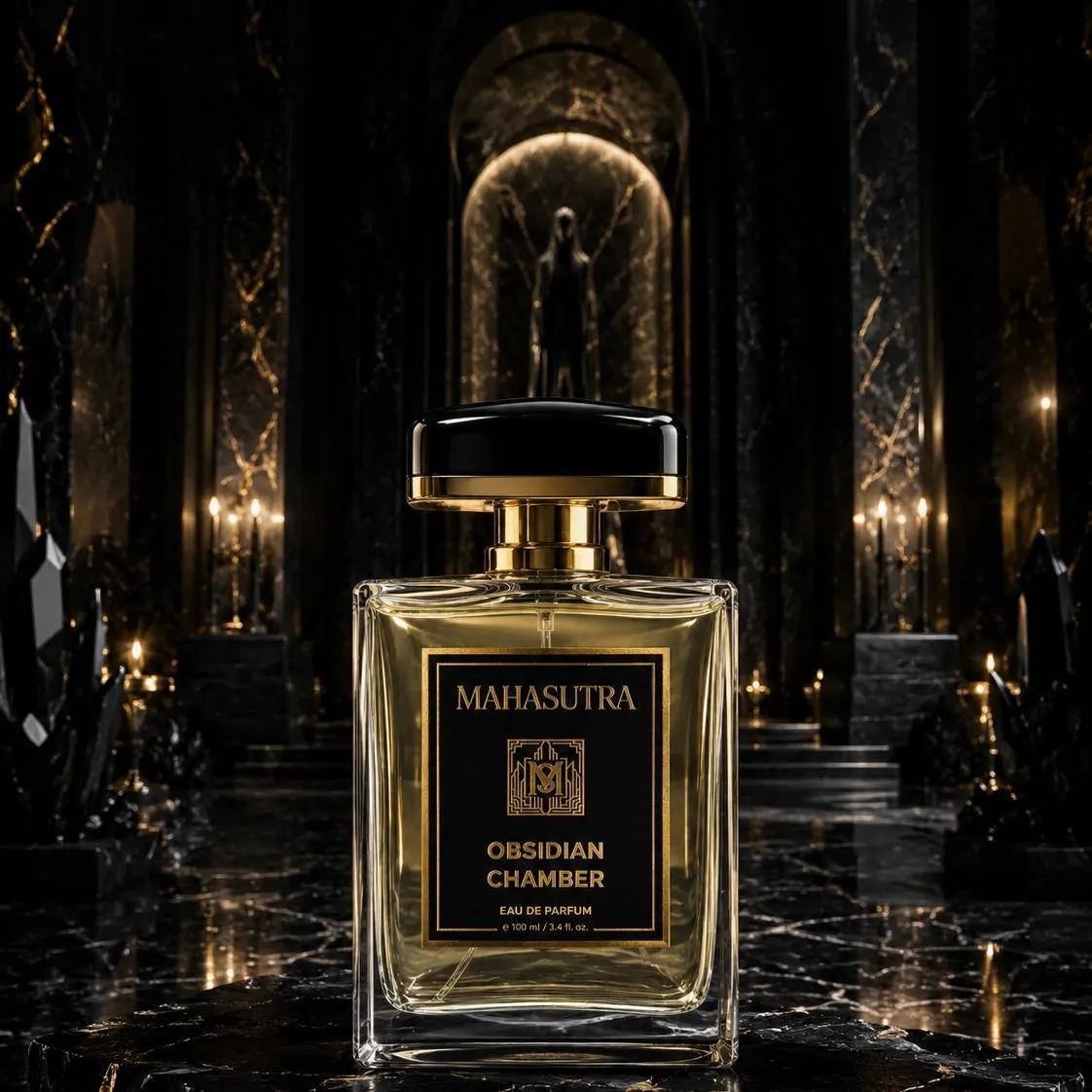 Obsidian Chamber Eau de Parfum 100ml perfume by Mahasutra, view 2