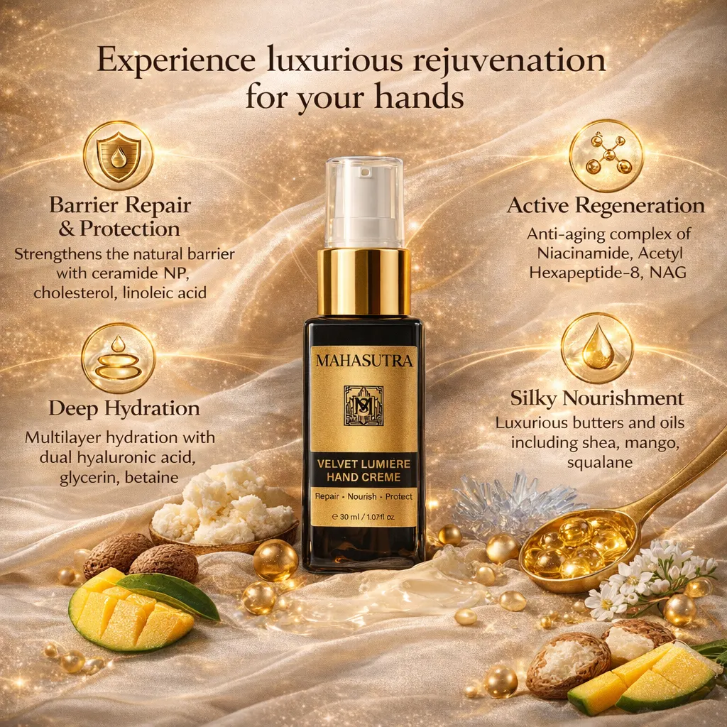 Regenerative Hand Cream Divine Rituals by Mahasutra, view 3