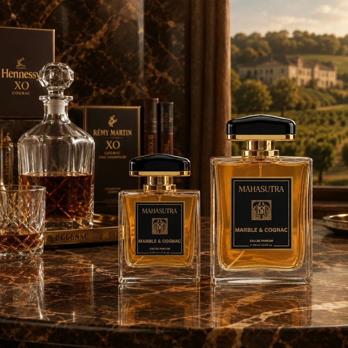 Marble & Cognac Eau de Parfum 50ml perfume by Mahasutra, view 3