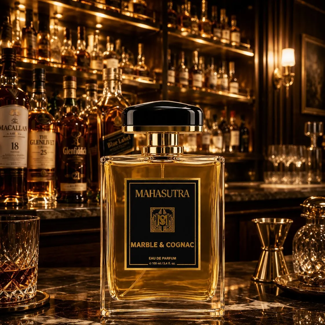 Marble & Cognac Eau de Parfum 100ml perfume by Mahasutra, view 2