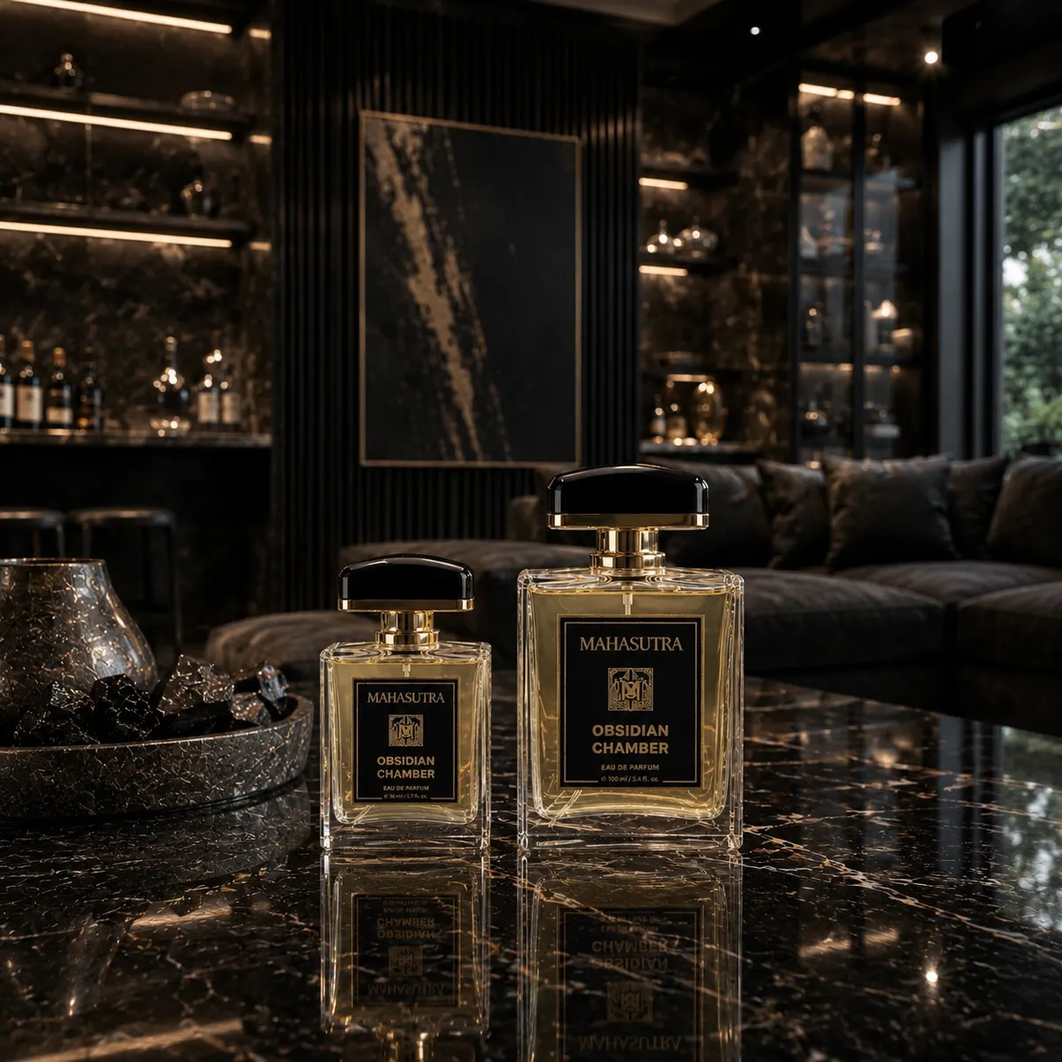 Obsidian Chamber Eau de Parfum 50ml perfume by Mahasutra, view 4