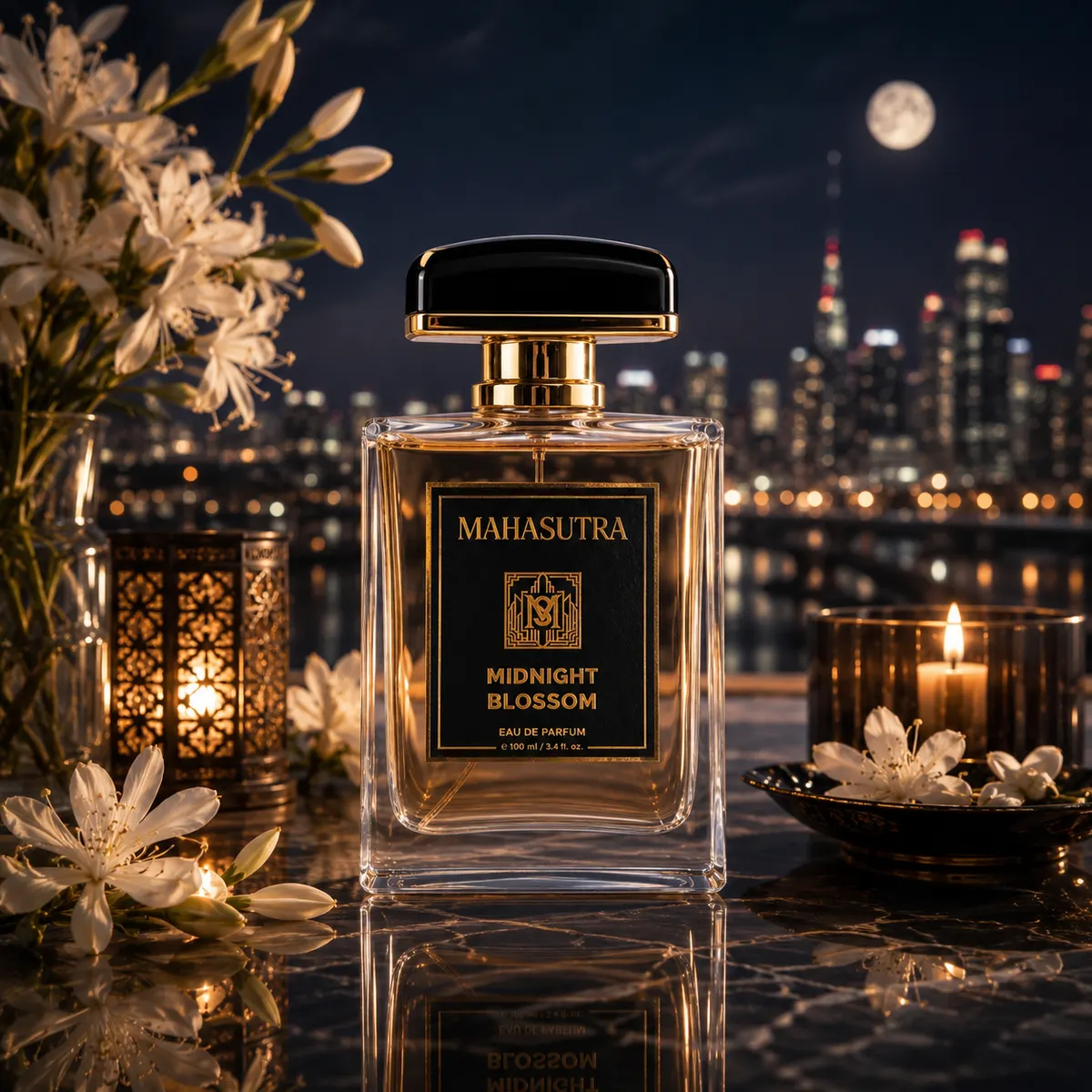 Midnight Blossom Eau de Parfum 100ml perfume by Mahasutra, view 2