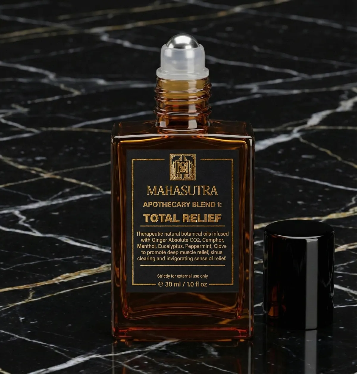 Total Relief Oil 30ml roll-on by Mahasutra, view 2