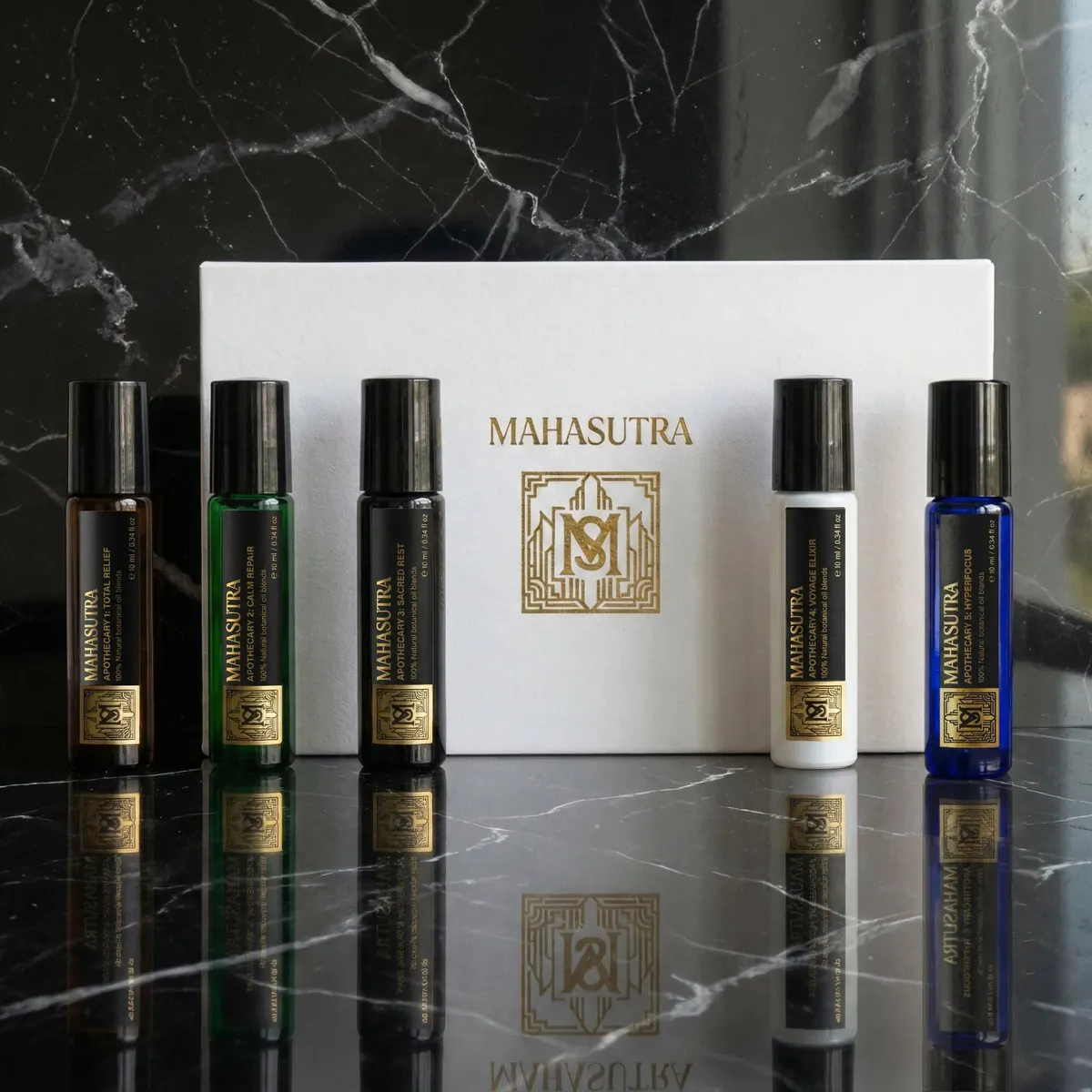 Therapeutic Oil Discovery Set by Mahasutra, view 4