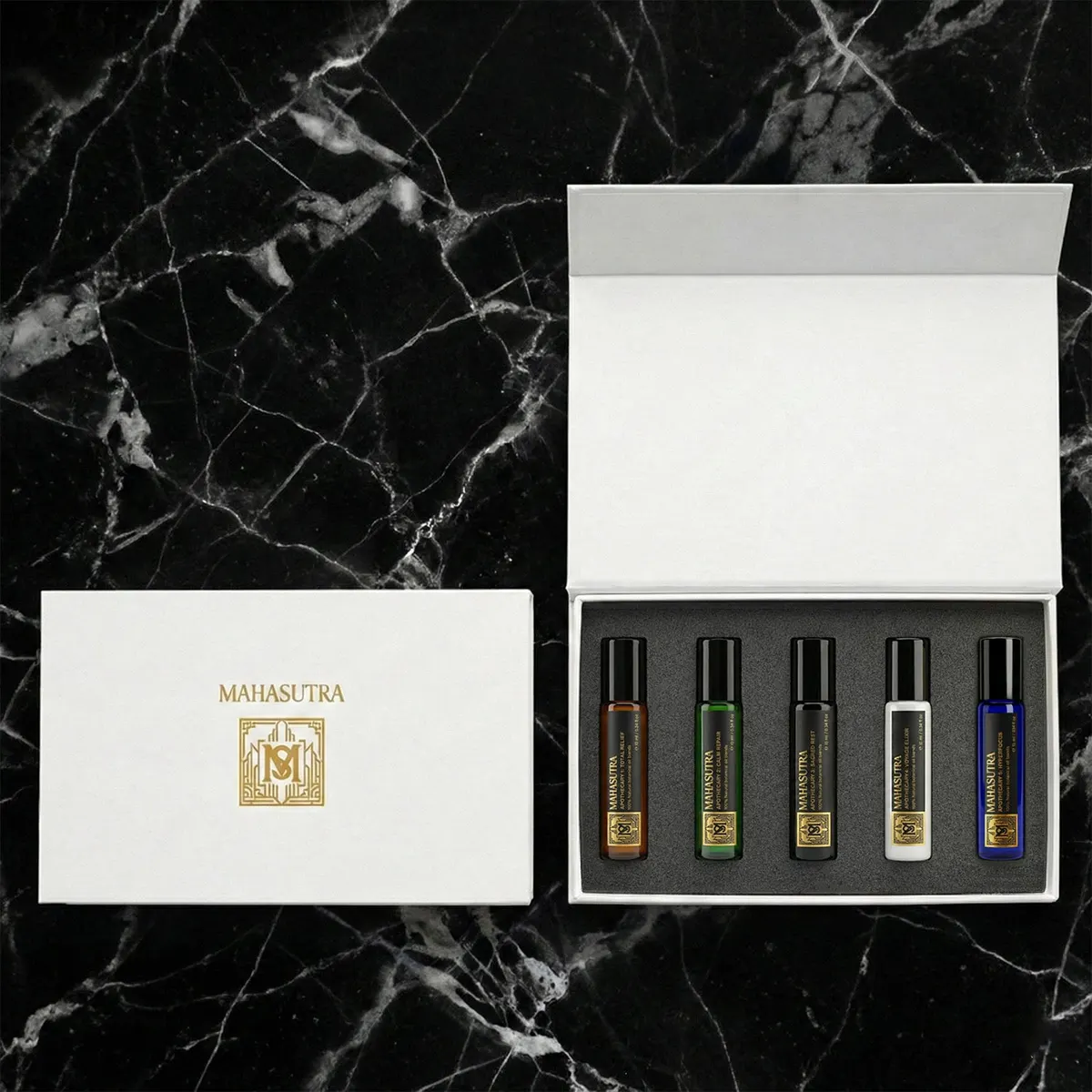 Therapeutic Oil Discovery Set by Mahasutra, view 3