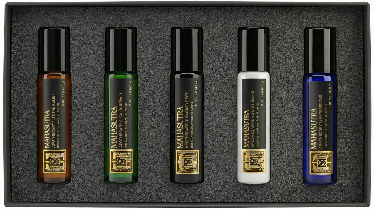 Therapeutic Oil Discovery Set by Mahasutra, view 5