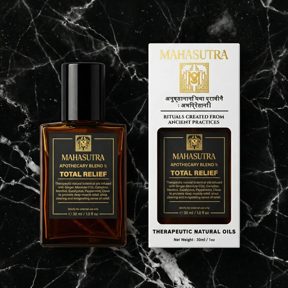 Total Relief Oil 30ml roll-on by Mahasutra, view 3