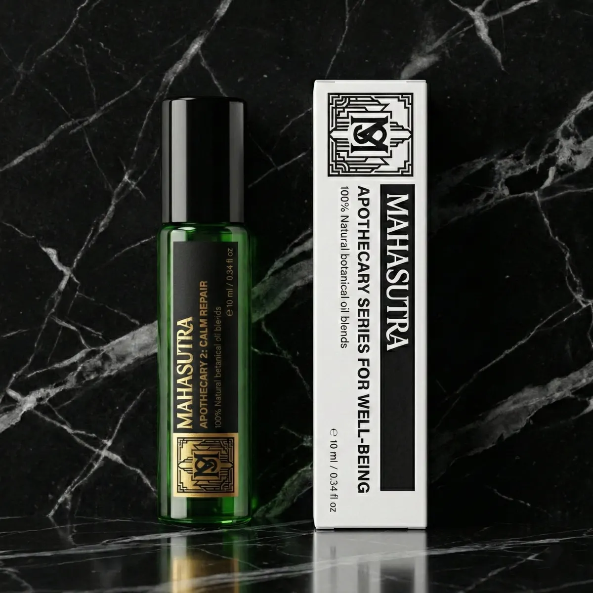 Calm Repair Oil 10ml roll-on by Mahasutra, view 3