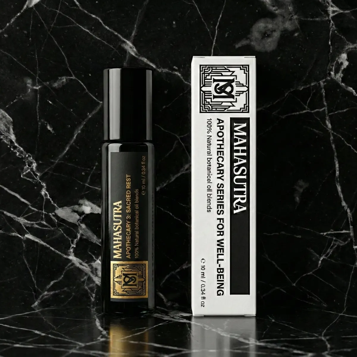 Sacred Rest Oil 10ml roll-on by Mahasutra, view 3