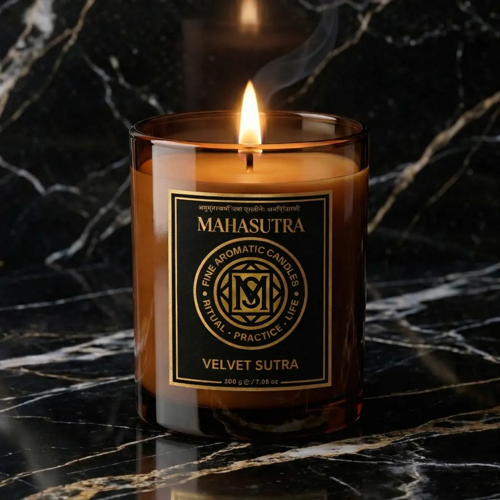 Fine Aromatic Candle Velvet Sutra by Mahasutra, view 2