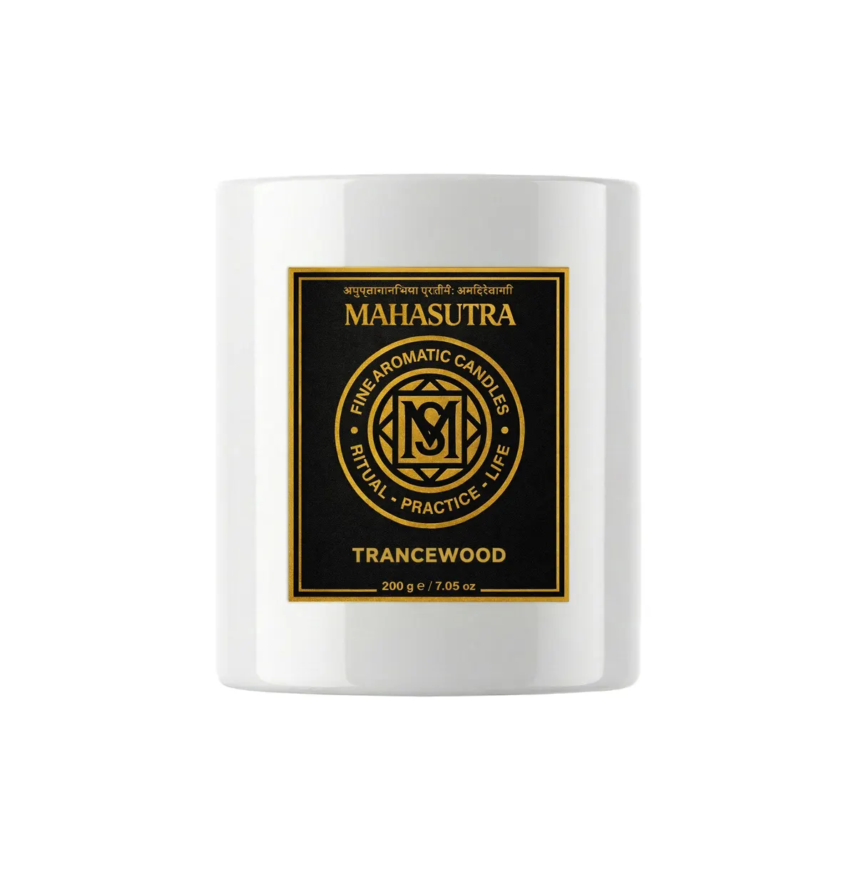 Fine Aromatic Candle Trancewood by Mahasutra