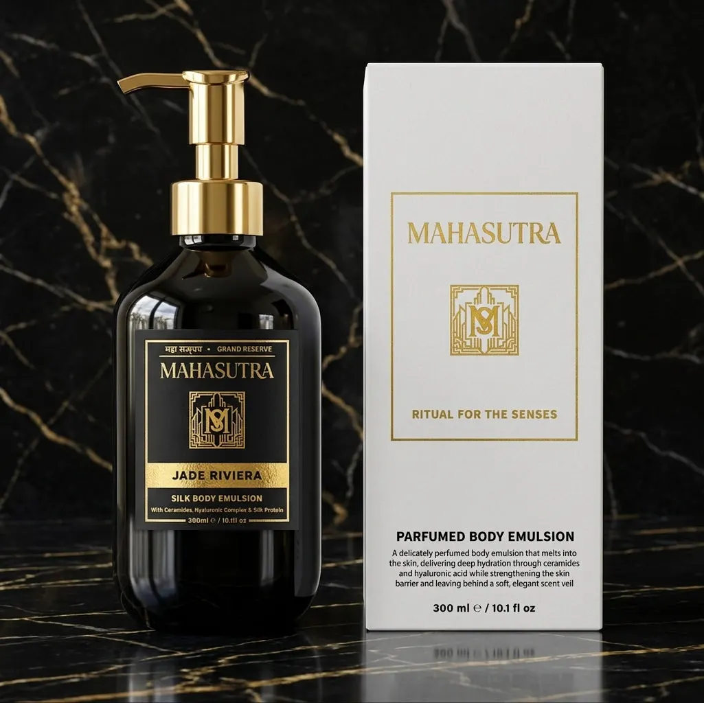 Perfumed Body Emulsion Jade Riviera by Mahasutra, view 2
