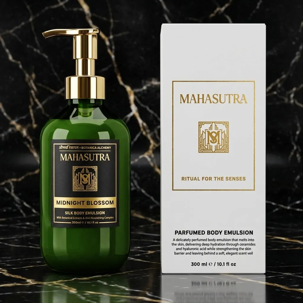 Perfumed Body Emulsion Midnight Blossom by Mahasutra, view 2