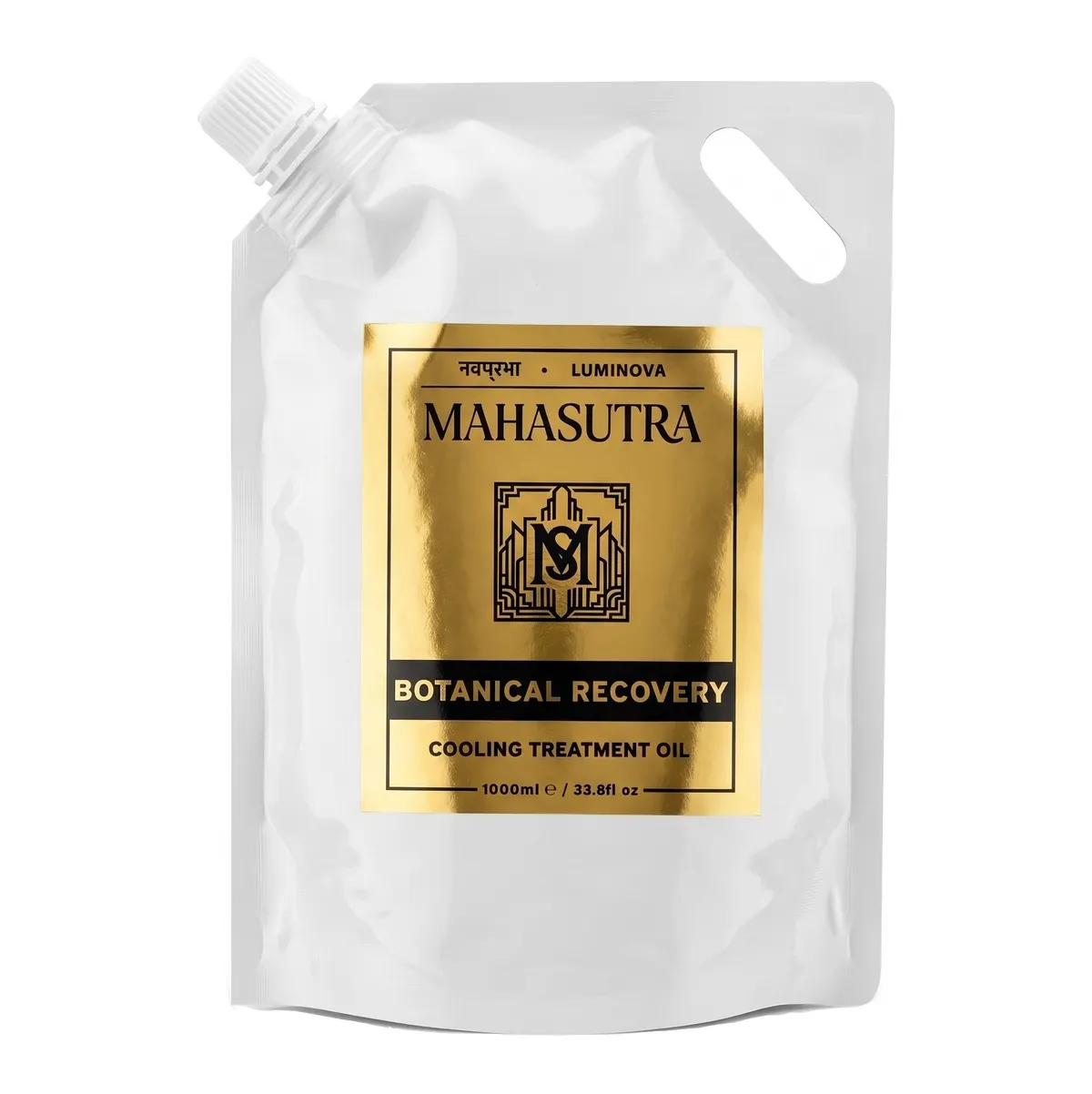 Botanical Recovery Cooling Treatment Oil 1L refill by Mahasutra